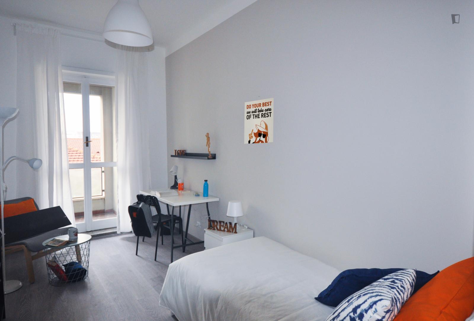 Very Nice Single Bedroom Near Parco Del Valentino - 1