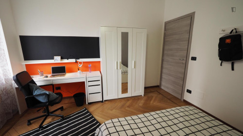 Pleasant double bedroom in San Salvario