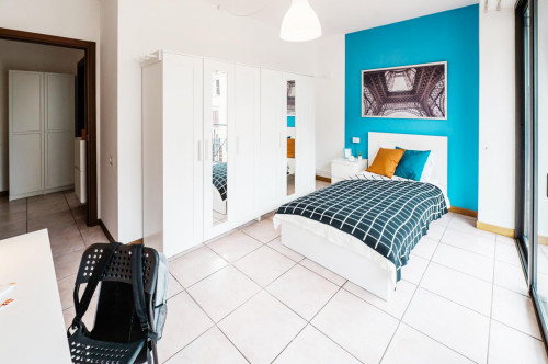 Stunning single bedroom with a balcony, in Stazione