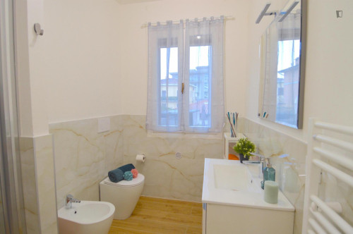 Single bedroom in a student flat, near Parco della Resistenza - Gallery - 15
