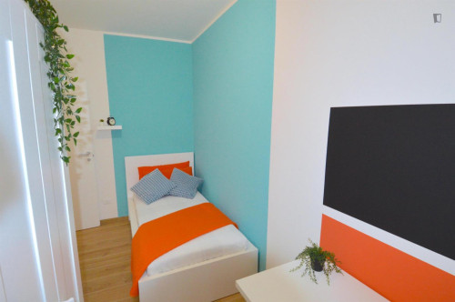 Very nice single bedroom in Parco della Resistenza