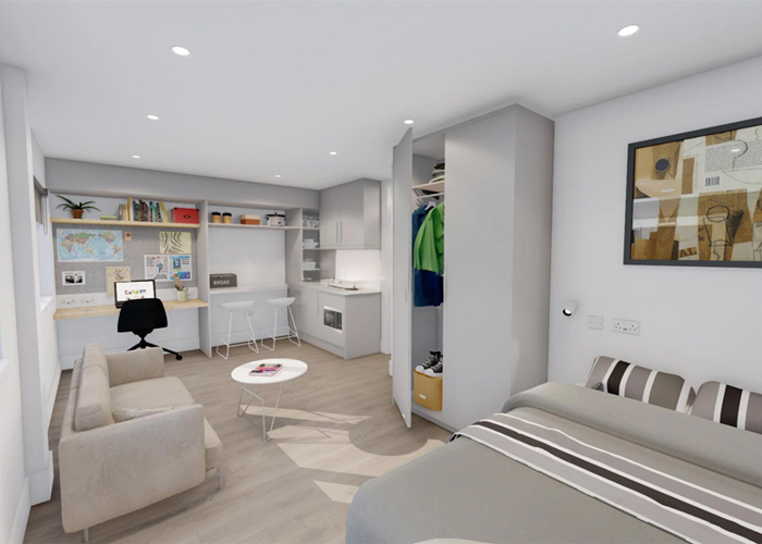  Large Bronze Studio  -  Londonist Prestige Student Living - Paddington Citi View  - Gallery -  1