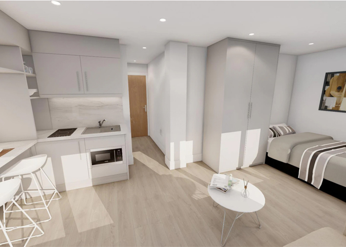  Large Silver Studio  -  Londonist Prestige Student Living - Paddington Citi View  - Gallery -  1