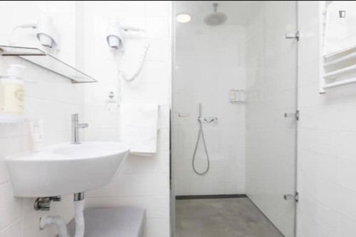 Bright Studio with a terrace close to Baixa de Santo António Park - Gallery - 9
