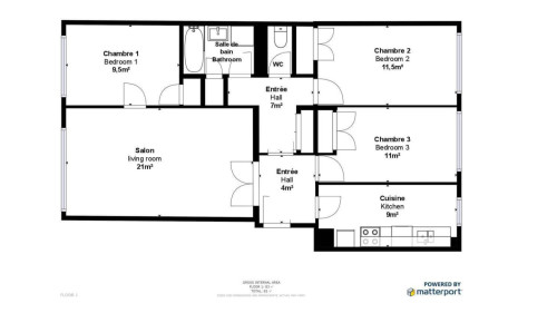 Amazing Elegant Apt. w/ Lounge Areas near Clichy