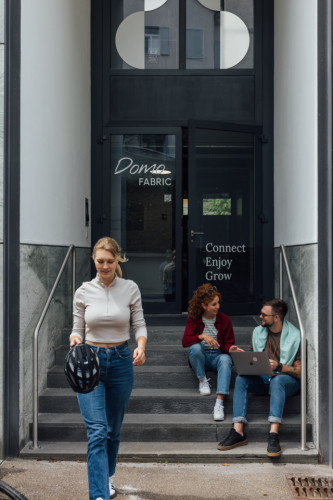 A lively residence just a 5-minute walk from St. Gallen train station