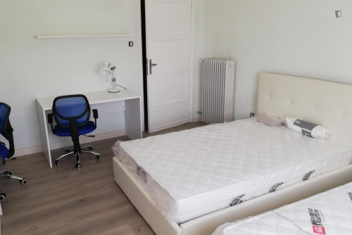 Single or double bedroom in a shared apartment