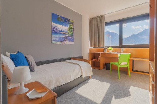 Fully-equipped ensuite single bedroom in North Trento