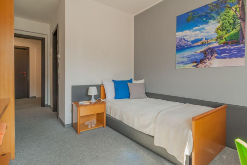 Pleasant Single Ensuite Bedroom in North Trento