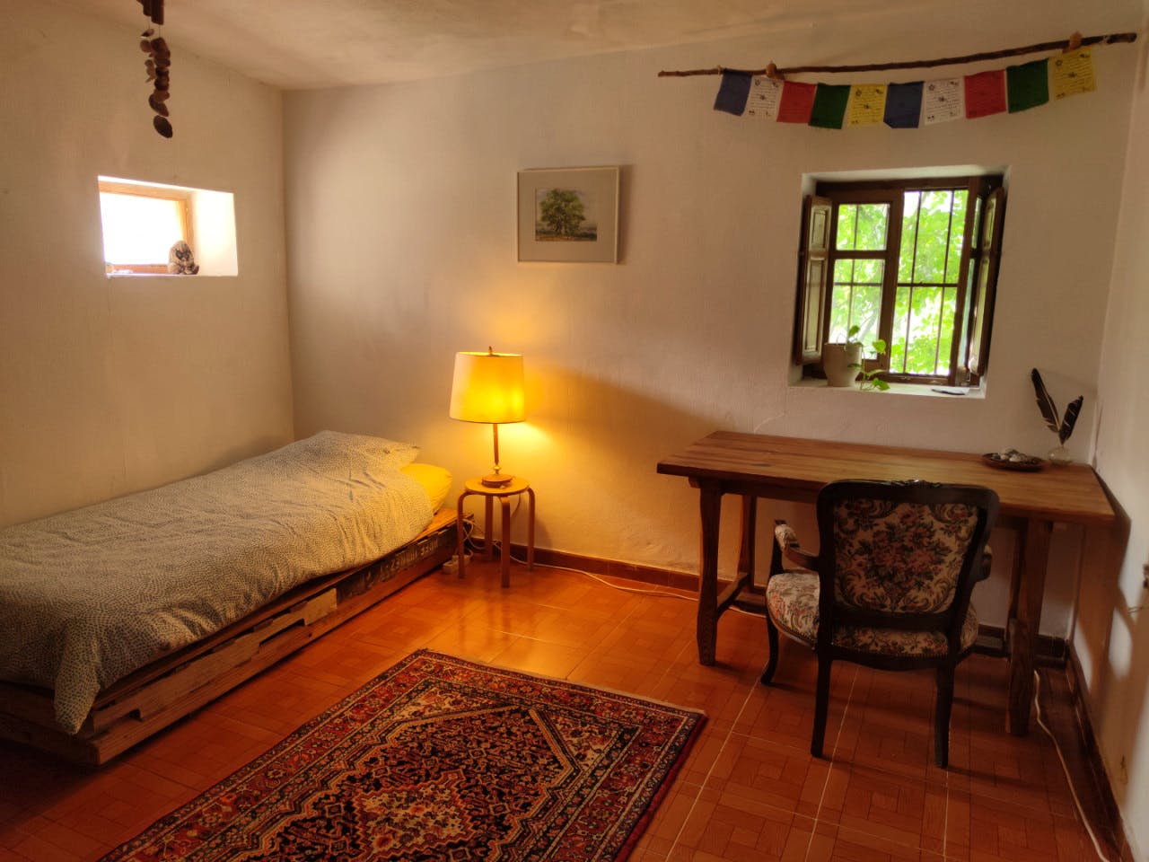  Cozy Room With Chimney (in Winter), Lavender  -  Lorca Home  - Gallery -  1