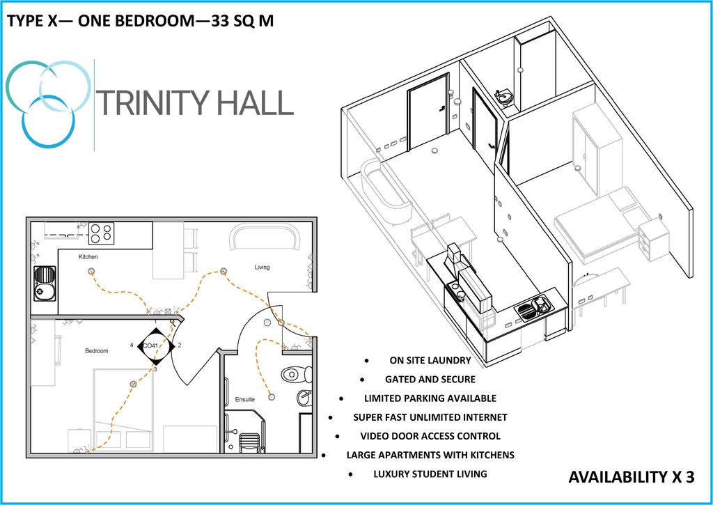  Apartment  -  Trinity Hall Apartments  - Gallery -  13