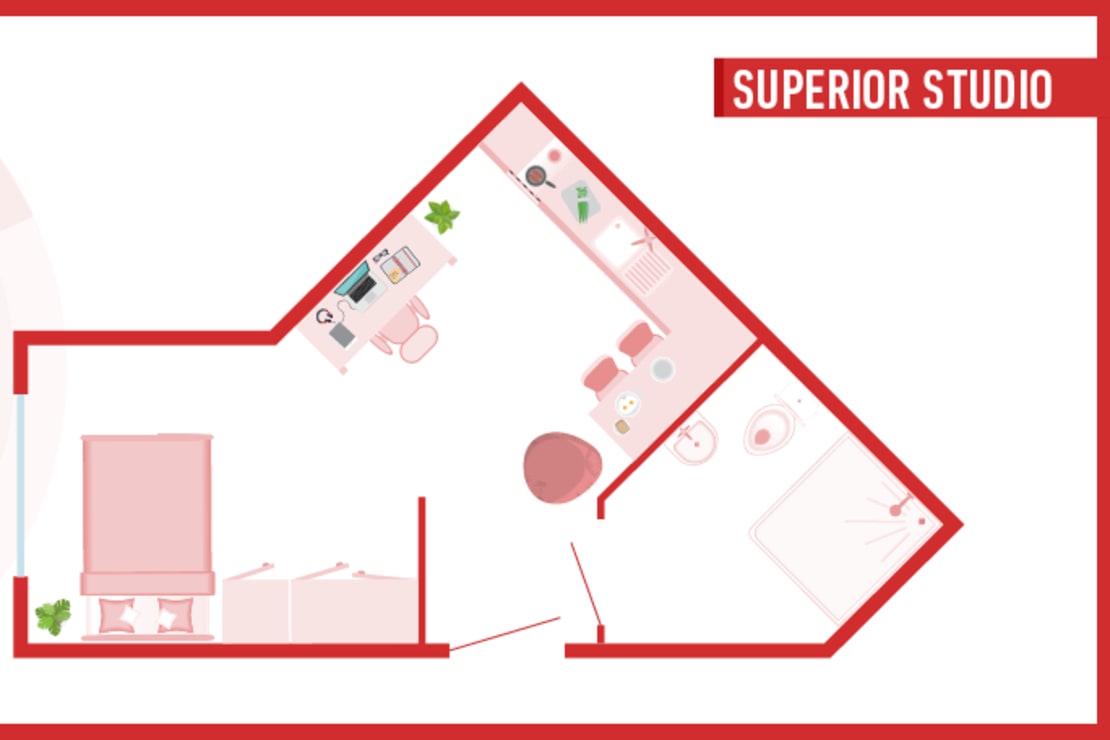  Superior Studio  -  Norton’s Student Living  - Gallery -  3
