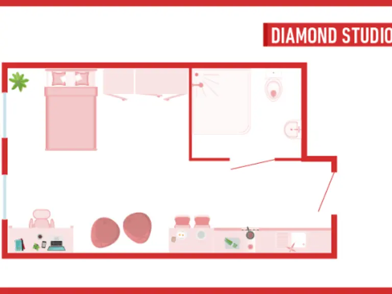  Diamond Studio  -  Norton’s Student Living  - Gallery -  2