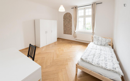 Snug single bedroom in central Glockenbachviertel