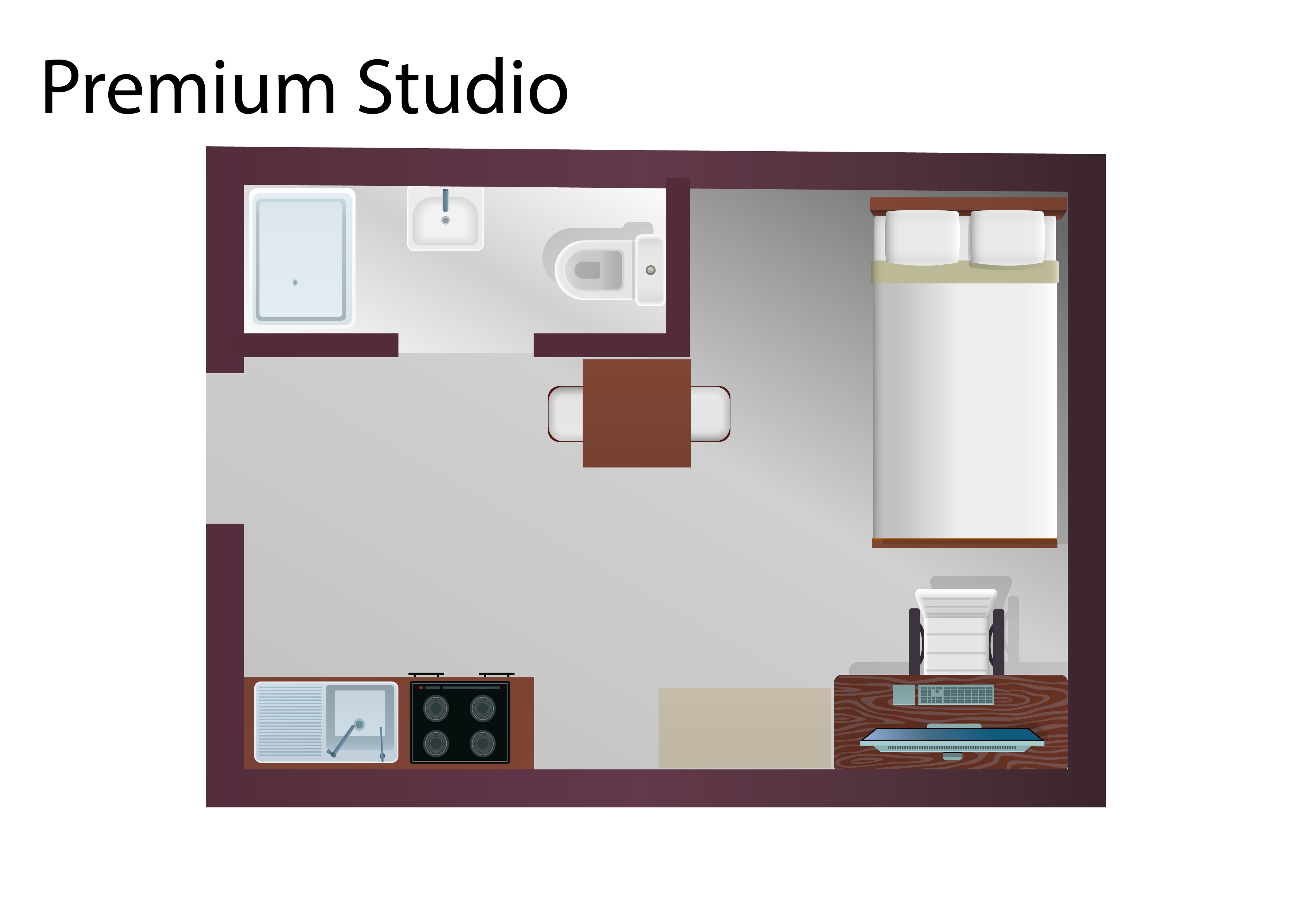  Premium Studio  -  Crown House  - Gallery -  7