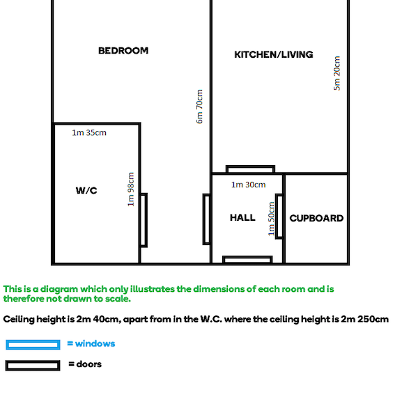  One Bed Apartment Silver  -  Buchanan View  - Gallery -  5