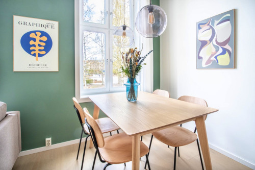 Captivating apartment in the heart of it all, surrounded by charming cafés and enticing eateries