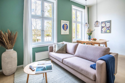Captivating apartment in the heart of it all, surrounded by charming cafés and enticing eateries