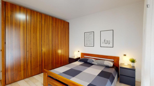 Appealing double bedroom near Parco Fornace Morandi