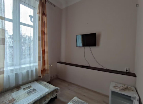 Pleasant twin bedroom close to the Kraków Main Station
