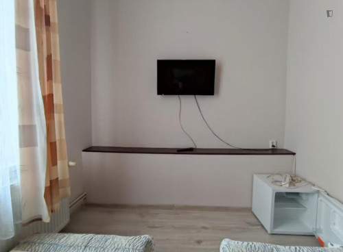 Pleasant twin bedroom close to the Kraków Main Station