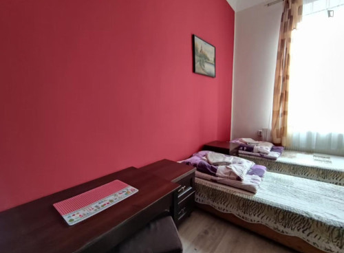 Pleasant 2-twin room Apartment in the Wesoła II neighbourhood