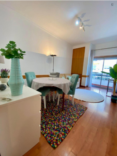 Lighted 1 Bedroom Apartment with a terrace close to  CUF Torres Vedras Hospital