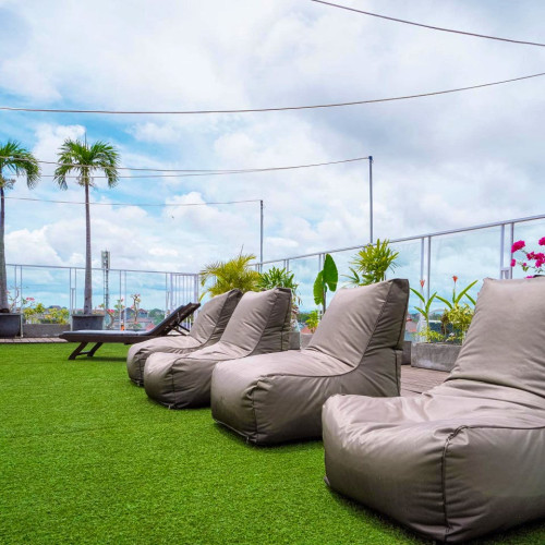Modern Contemporary Tropical Complex with Coworking Space and Pool