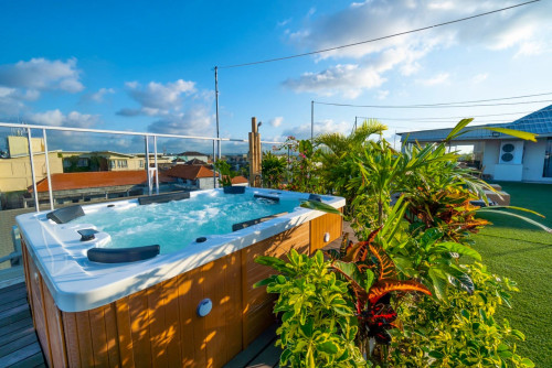 Modern Contemporary Tropical Complex with Coworking Space and Pool