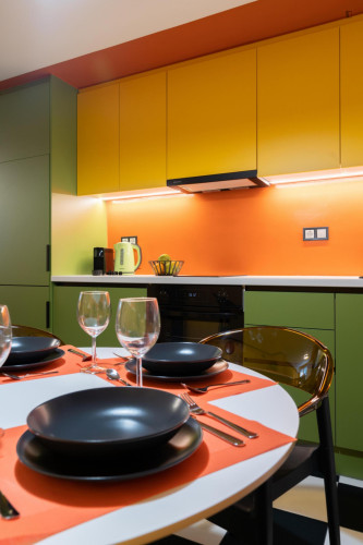 Color Bliss Pagrati 1 bedroom patio apartment in the heart of the city - Gallery - 7