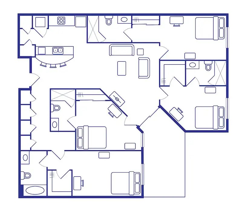 4 Bedroom - 4 Bath - Alight Tempe - Gallery - 2