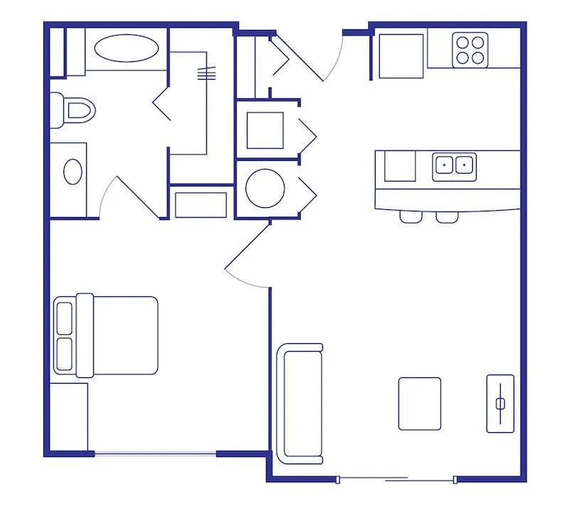  1 Bedrooms, 1 Bath  -  Alight Gainesville  - Gallery -  6