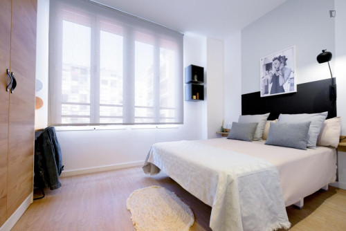 Appealing double ensuite bedroom near Palau de la Música de València