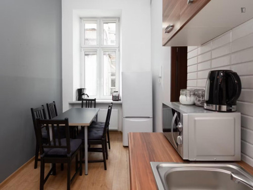 Splendid Twin Bedroom in Central Cracow