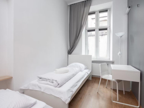 Splendid Twin Bedroom in Central Cracow
