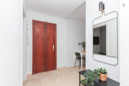 Great looking single bedroom in a property with balcony