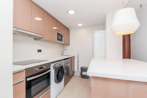 Appealing single bedroom with balcony