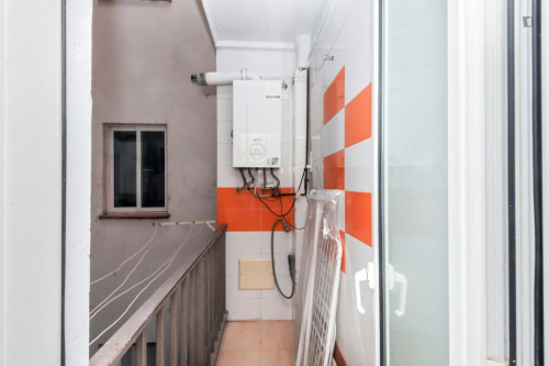 Appealing single bedroom with balcony