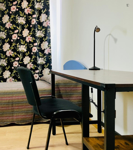 Twin Bedroom in a Villa with outdoor area