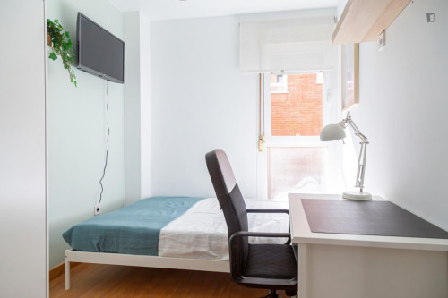 Cozy single bedroom