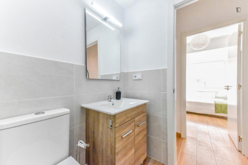 Great looking single bedroom in a property with balcony