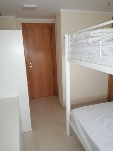 1-bedroom apartment, with outdoor area