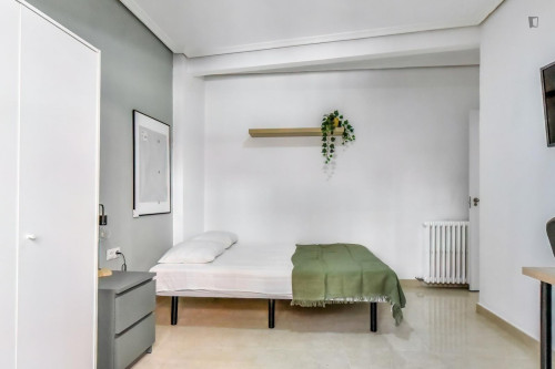 Attractive single bedroom with balcony