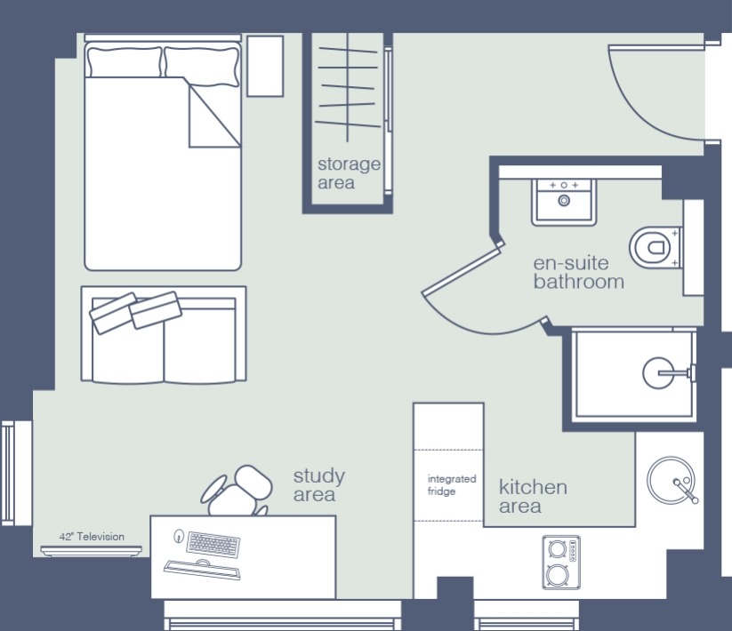 Select Apartment - 611 Lvl 6  -  Union Student Living  - Gallery -  6