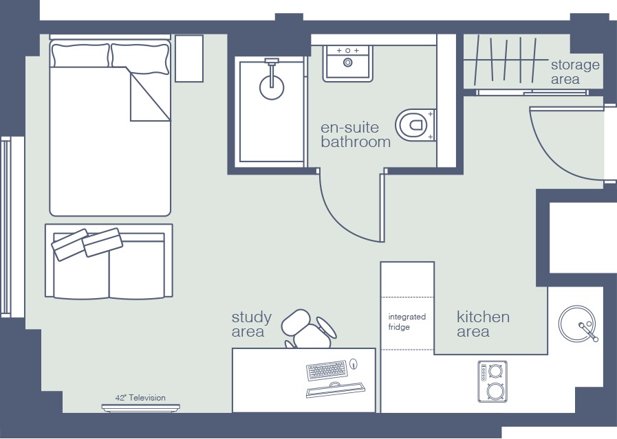  Select Apartment - 408,9,10 Lvl 4  -  Union Student Living  - Gallery -  1