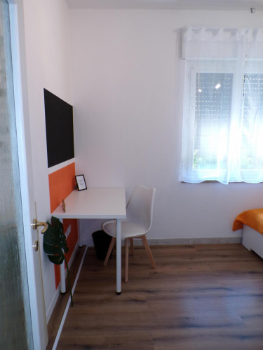 Pleasant single bedroom in a 5-bedroom flat in South Trento