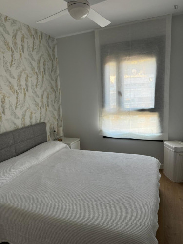 Bright and modern 2-bedrooms apartment very close to Playa de la Malagueta