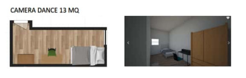 Camera Dance - posto letto 1