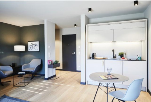 Serviced Apartment with Balcony in Wolfsburg - M+ - Gallery - 7
