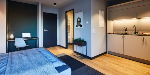 Serviced Apartment in Wolfsburg with balcony - XS+
